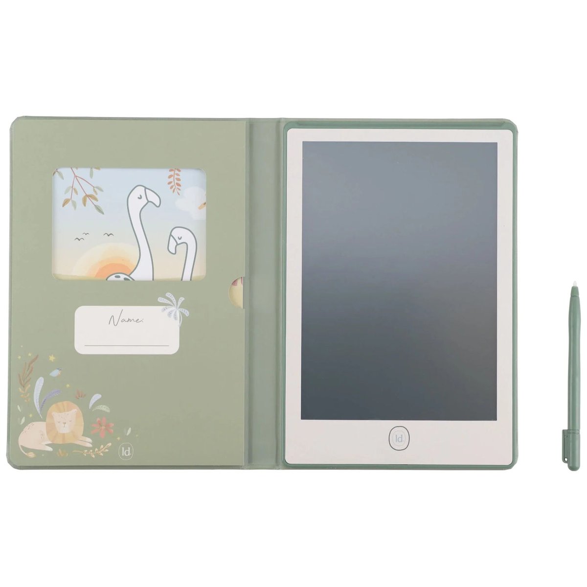Tablette à dessin vert, multicolore, LITTLE DUTCH