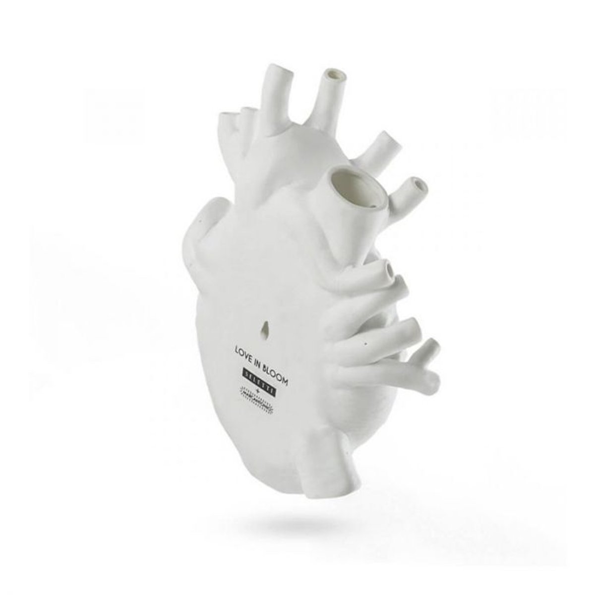 Vase Géant LOVE IN BLOOM blanc, SELETTI