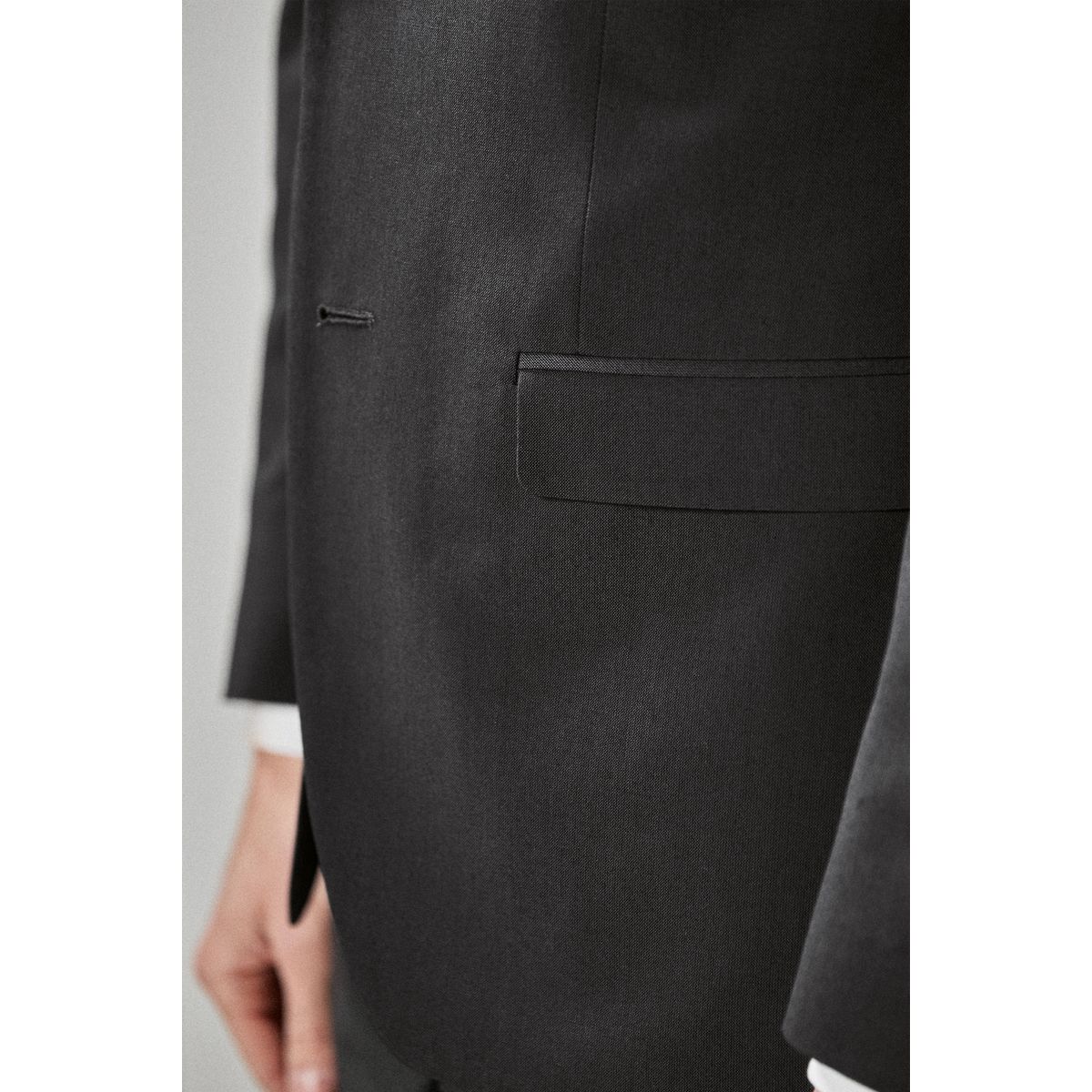 Veste de costume à deux boutons gris anthracite, NEXT