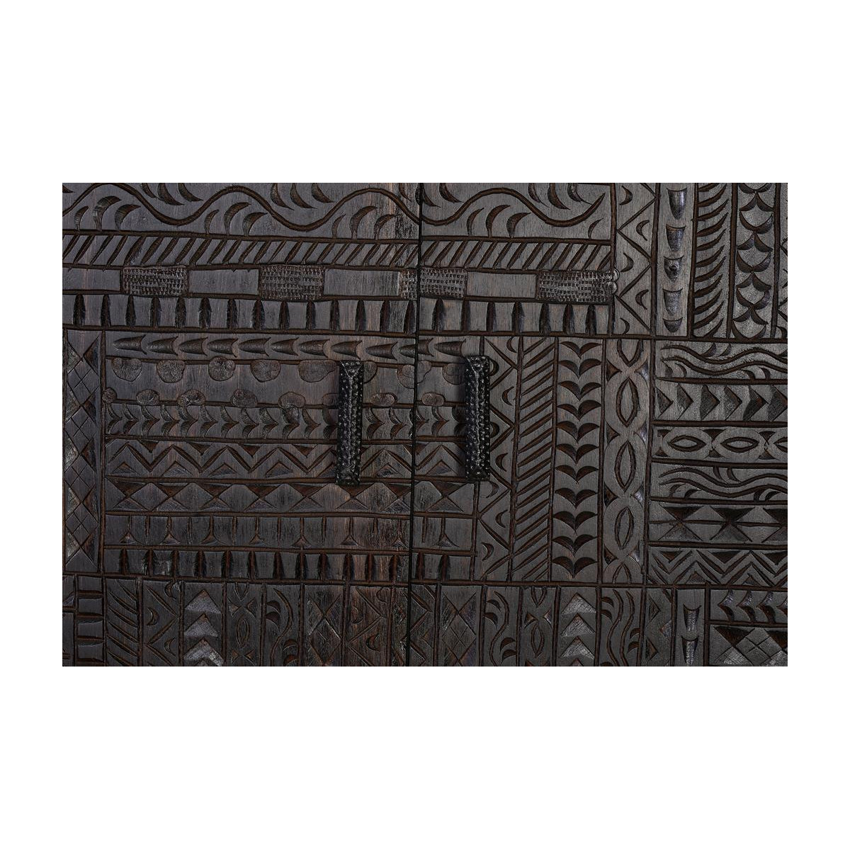 Buffet 2 tiroirs - UDÉLIE marron, DECORATION D’AUTREFOIS
