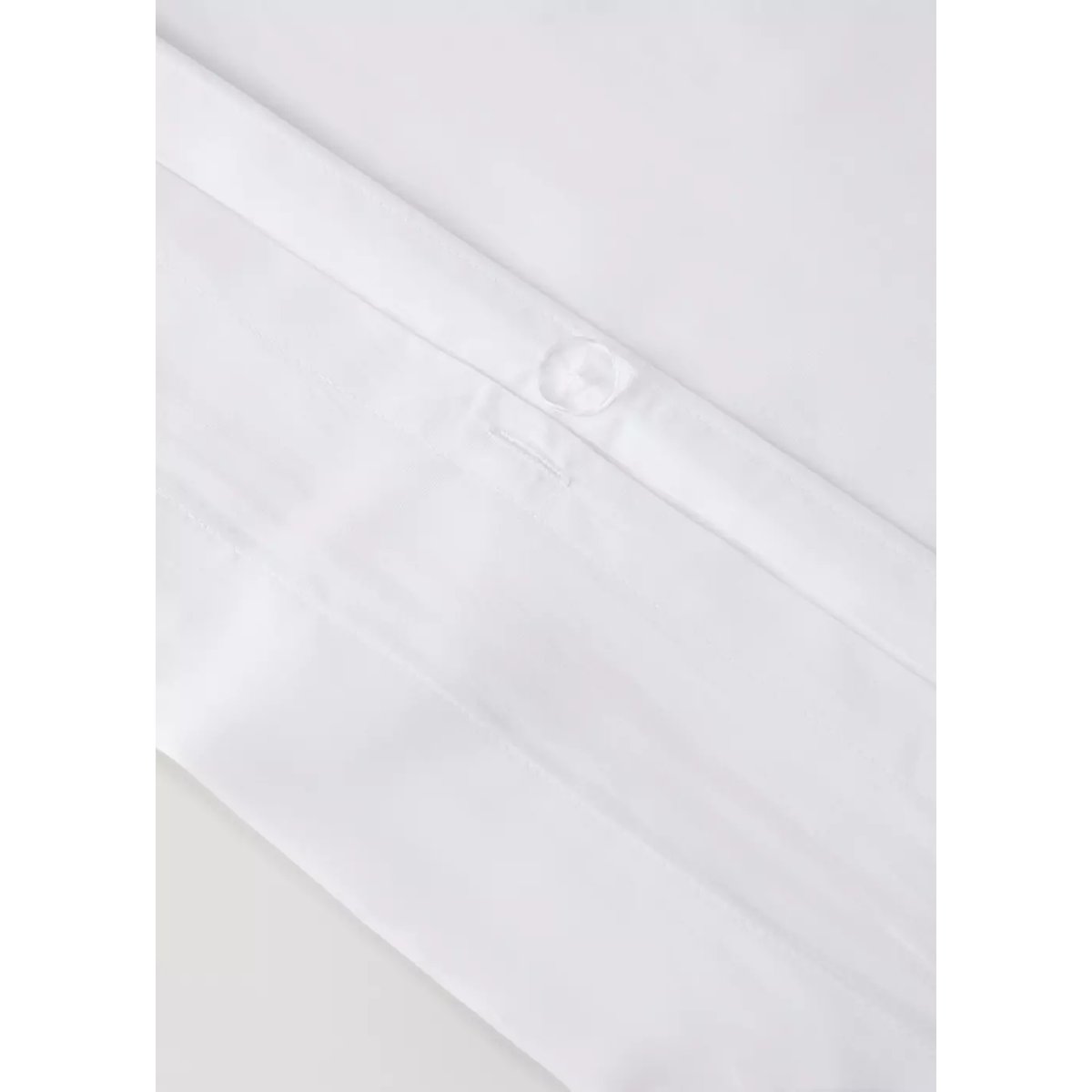 Housse de couette 100 % coton brodé Lit 150/160 cm écru, MANGO HOME
