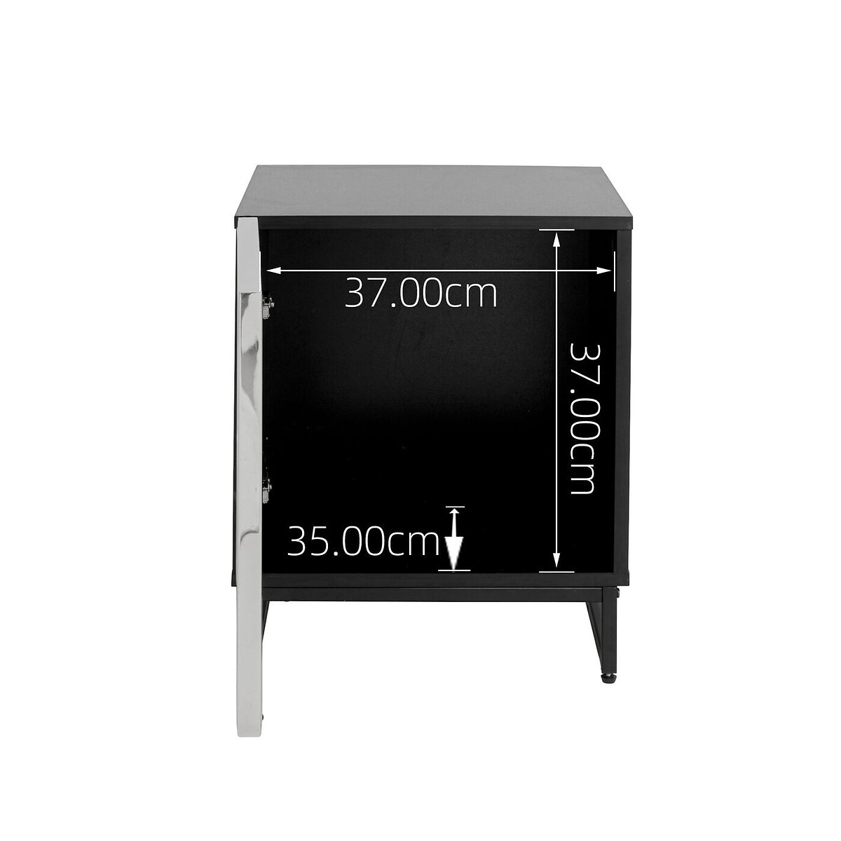 Petite commode Carino 50x40cm argent, KARE DESIGN