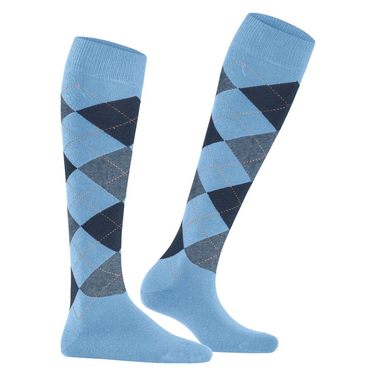 Mi-bas Queen Opaque bleu clair, BURLINGTON