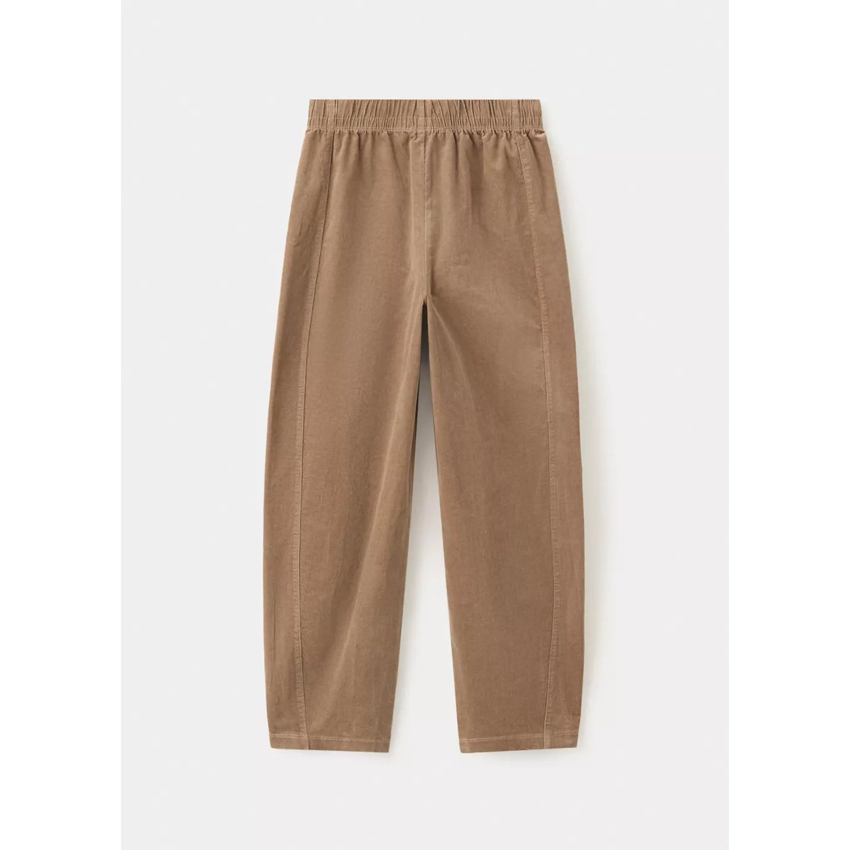 Pantalon bouffant en velours côtelé tabac, MANGO KIDS