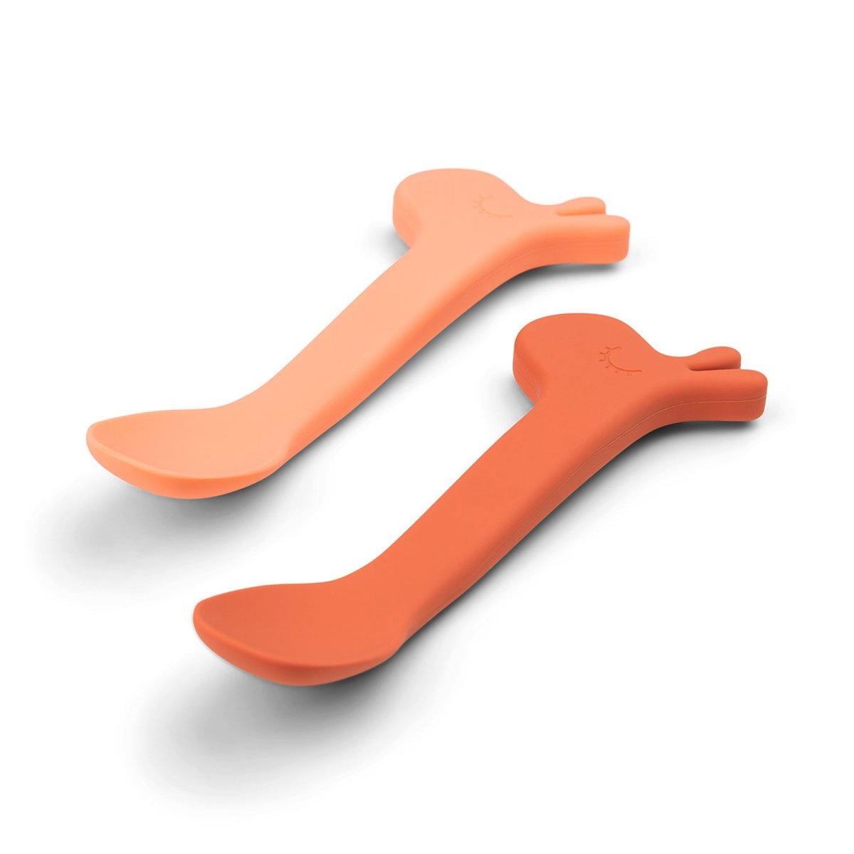 Lot de 2 cuillères silicone lalee papaye, DONE BY DEER