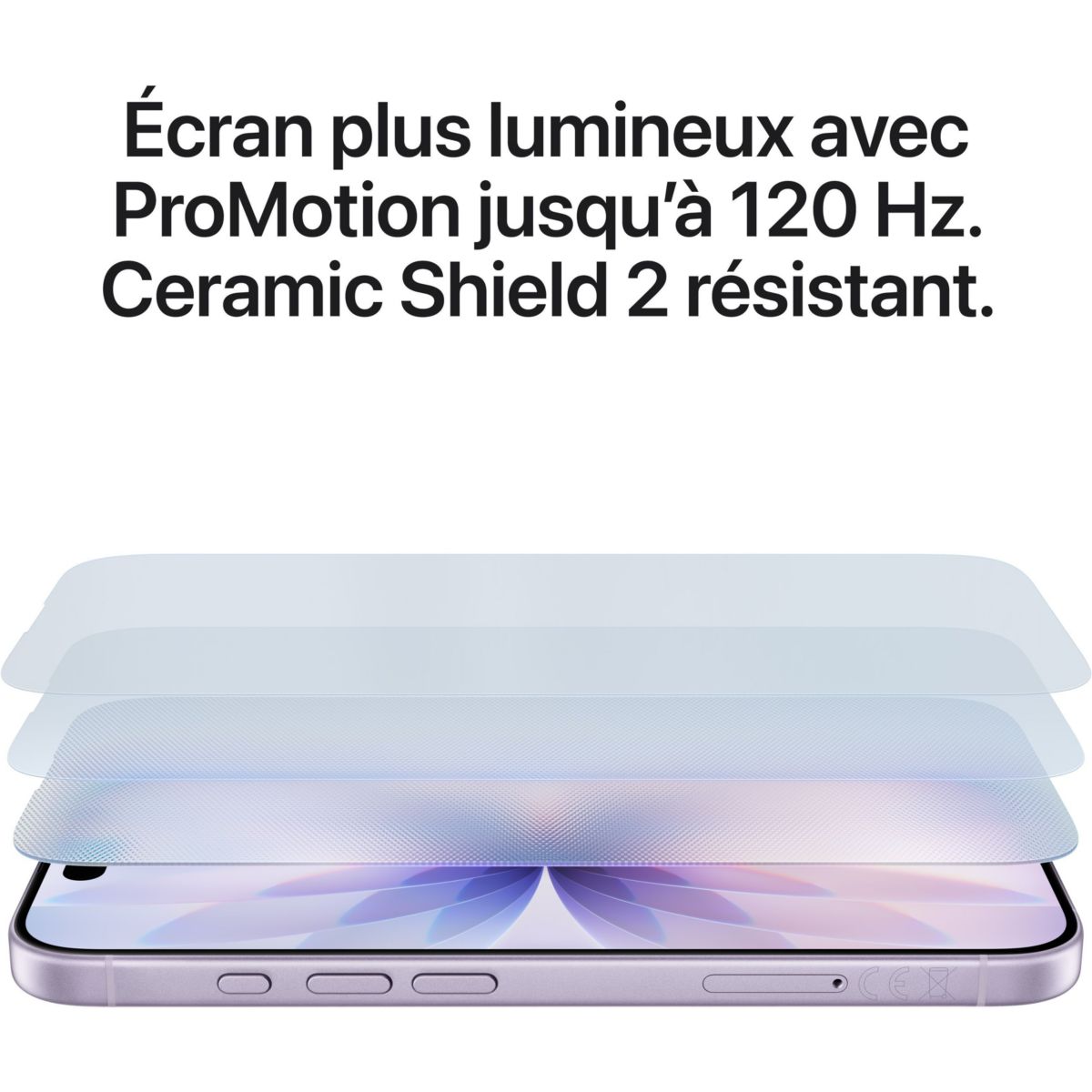 Smartphone iPhone 17 5G 256Go Brume couleur unique, APPLE