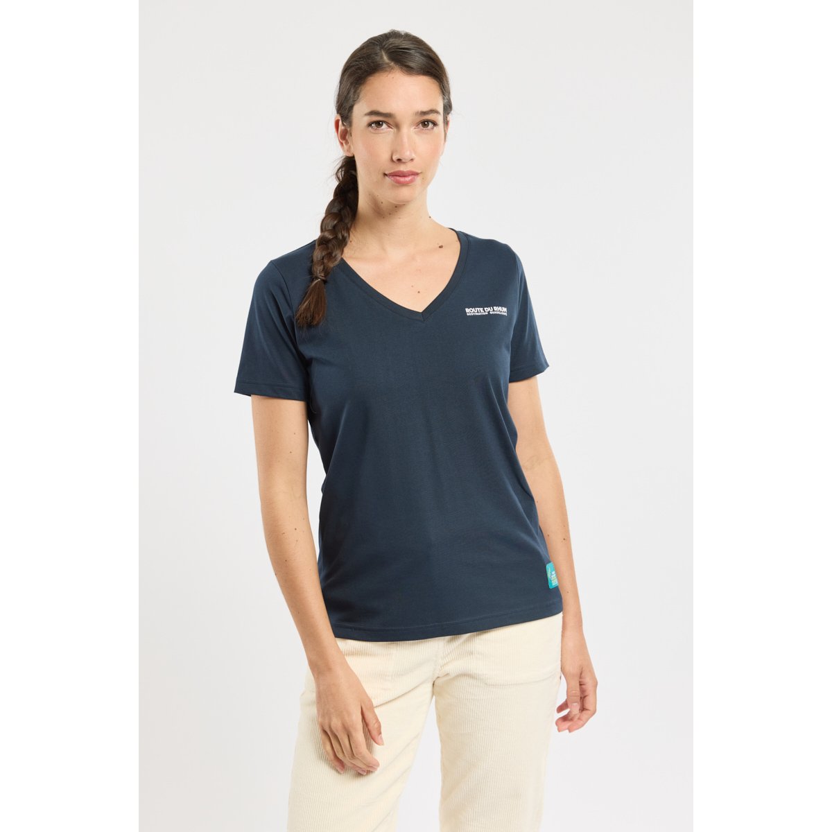 T-shirt sérigraphié en ROUTE DU RHUM décli-rich navy, ARMOR-LUX
