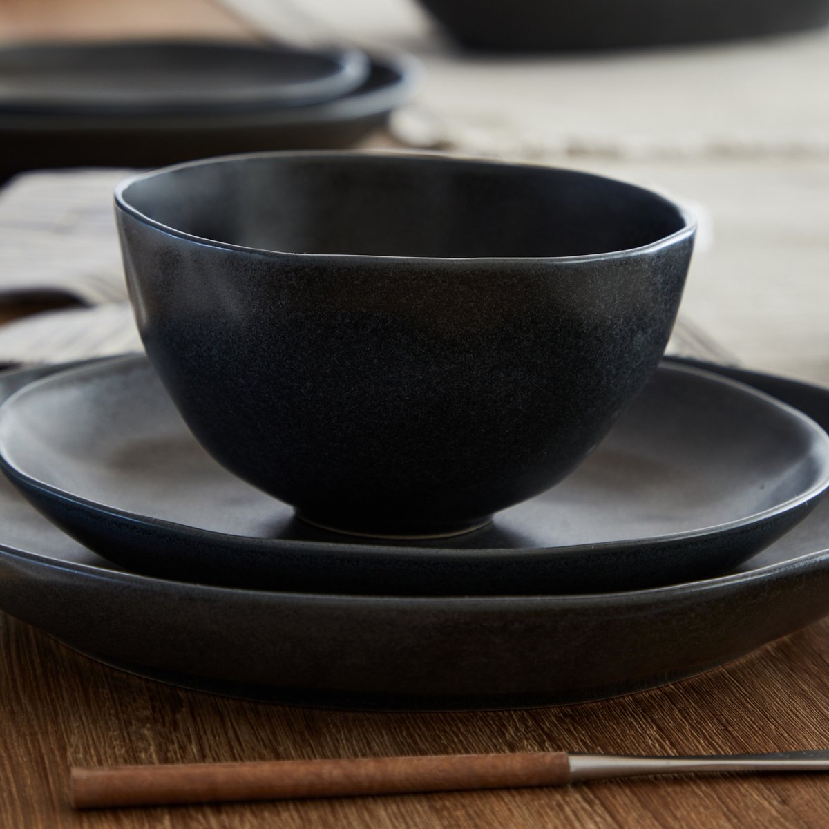 Bol à soupe/céréales 15 LIVIA noir - matte, COSTA NOVA