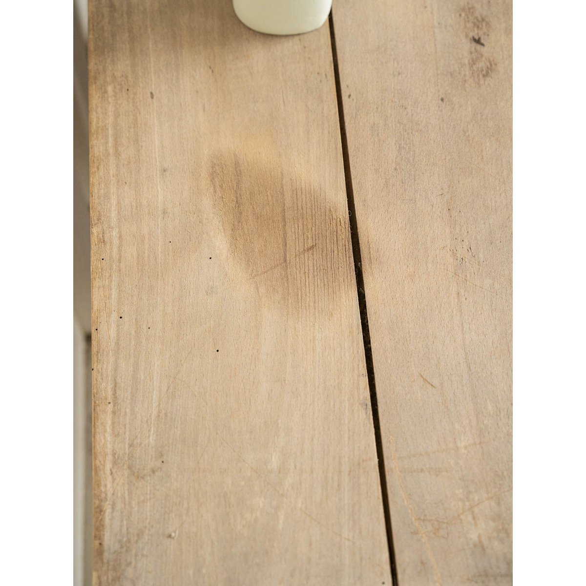 Table basse de campagne en bois Léonie N°1169 - Bon état bois clair, DEBONGOUT