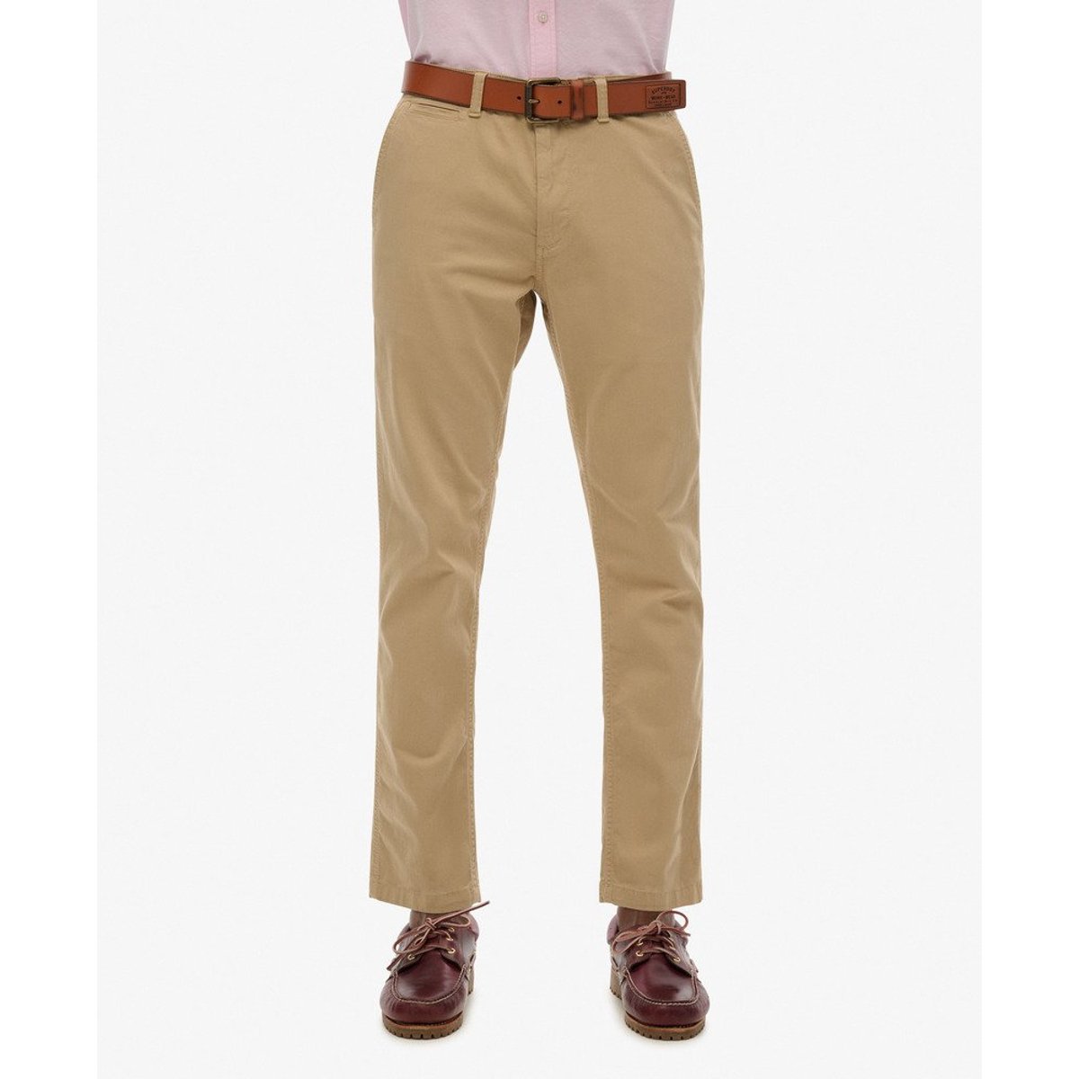 Pantalon chino slim stonewash, SUPERDRY