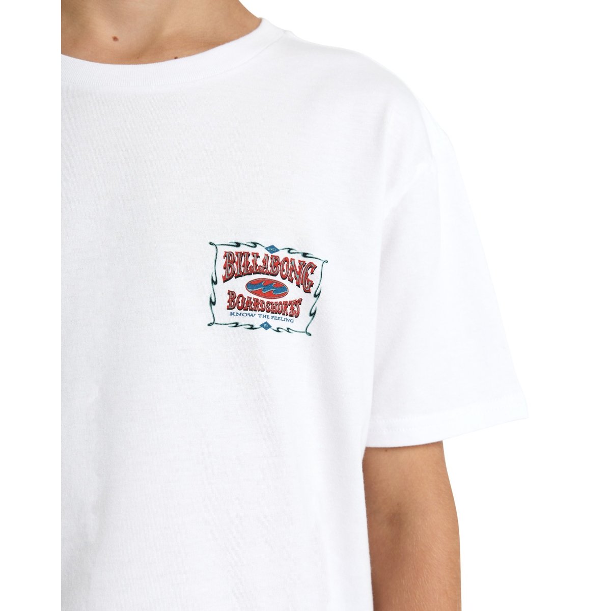 T shirt manches courtes DOUBLE SPREAD blanc white, BILLABONG