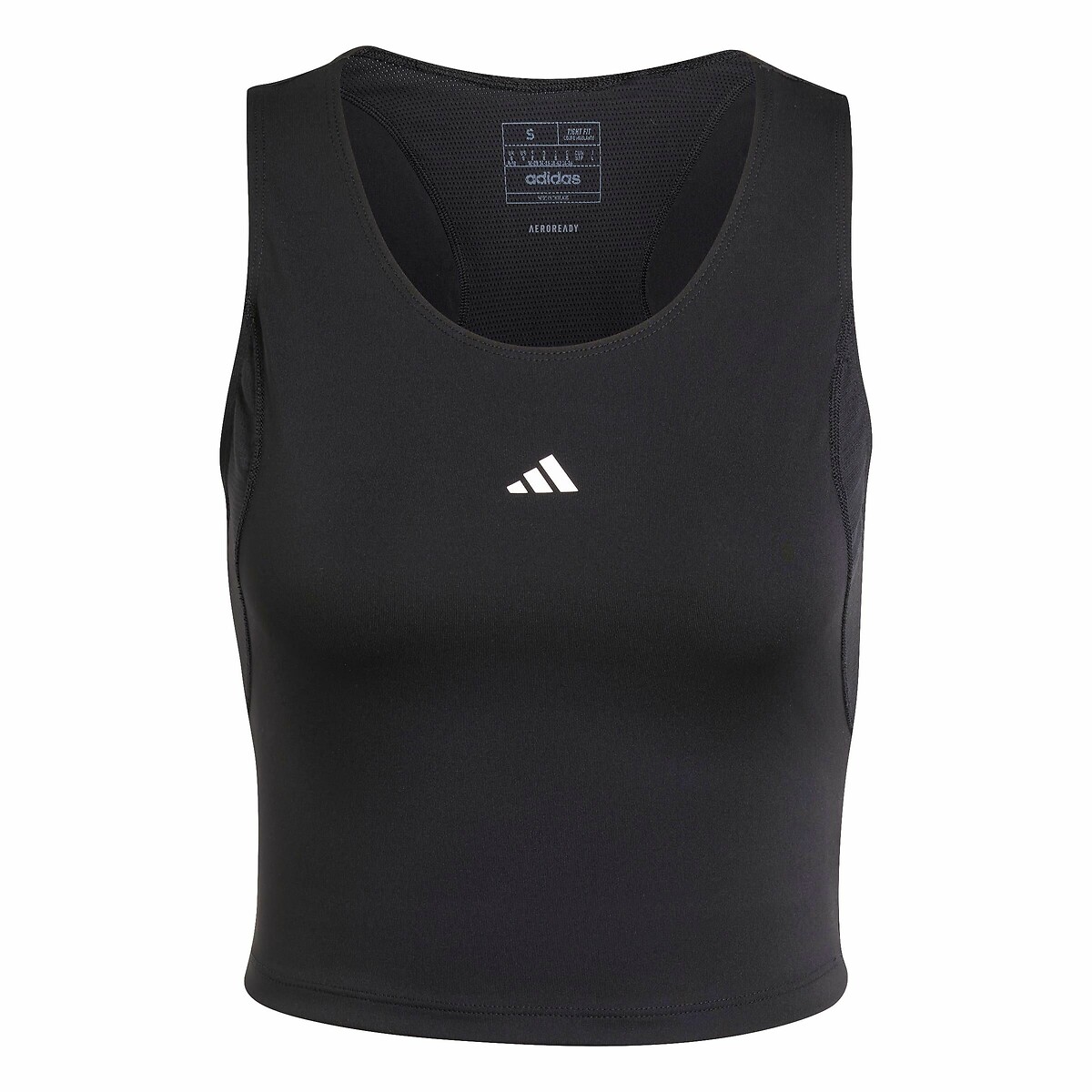 Top corto da training TECHFIT nero , adidas Performance