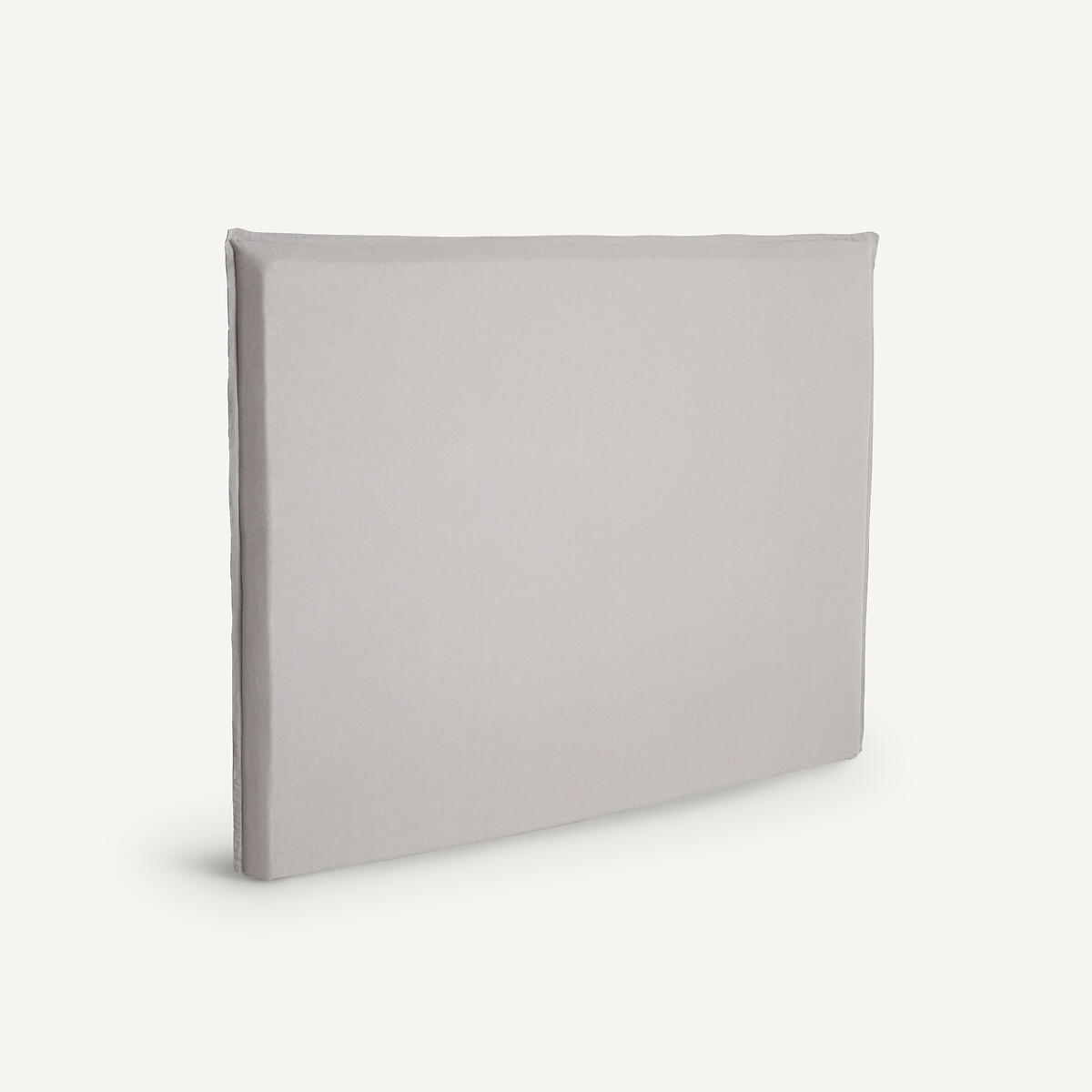 Housse en lin lavé pour tête de lit, hauteur 135 cm, SANDOR gris islandais, AM.PM