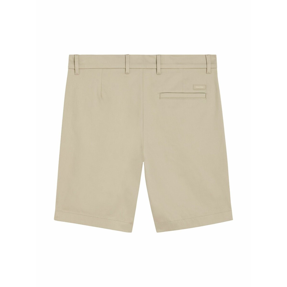Pantaloncini slim stretch beige, CALVIN KLEIN