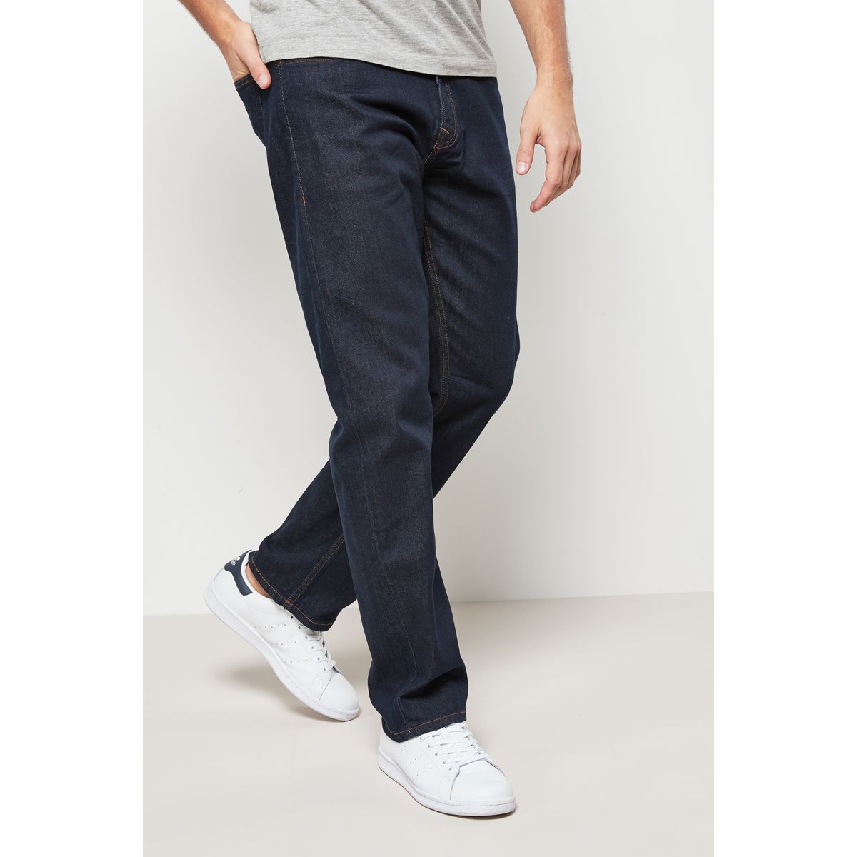Jean décontracté stretch essentiel bleu, NEXT