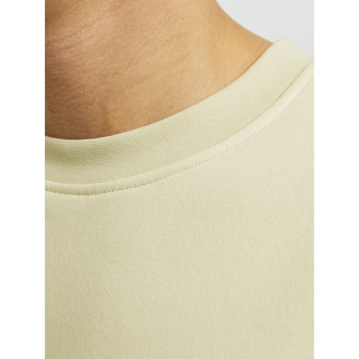 Sweat ample col rond  verte - celadon tint 1, JACK & JONES