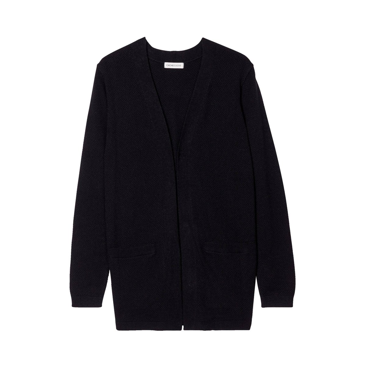 Gilet manches longues noir, CACHE CACHE