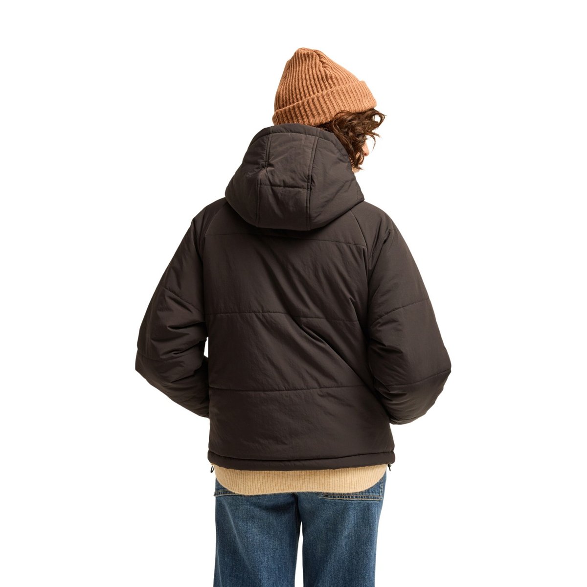 Veste zippée HIGH ROUTE HOOD noir black pebble, BILLABONG
