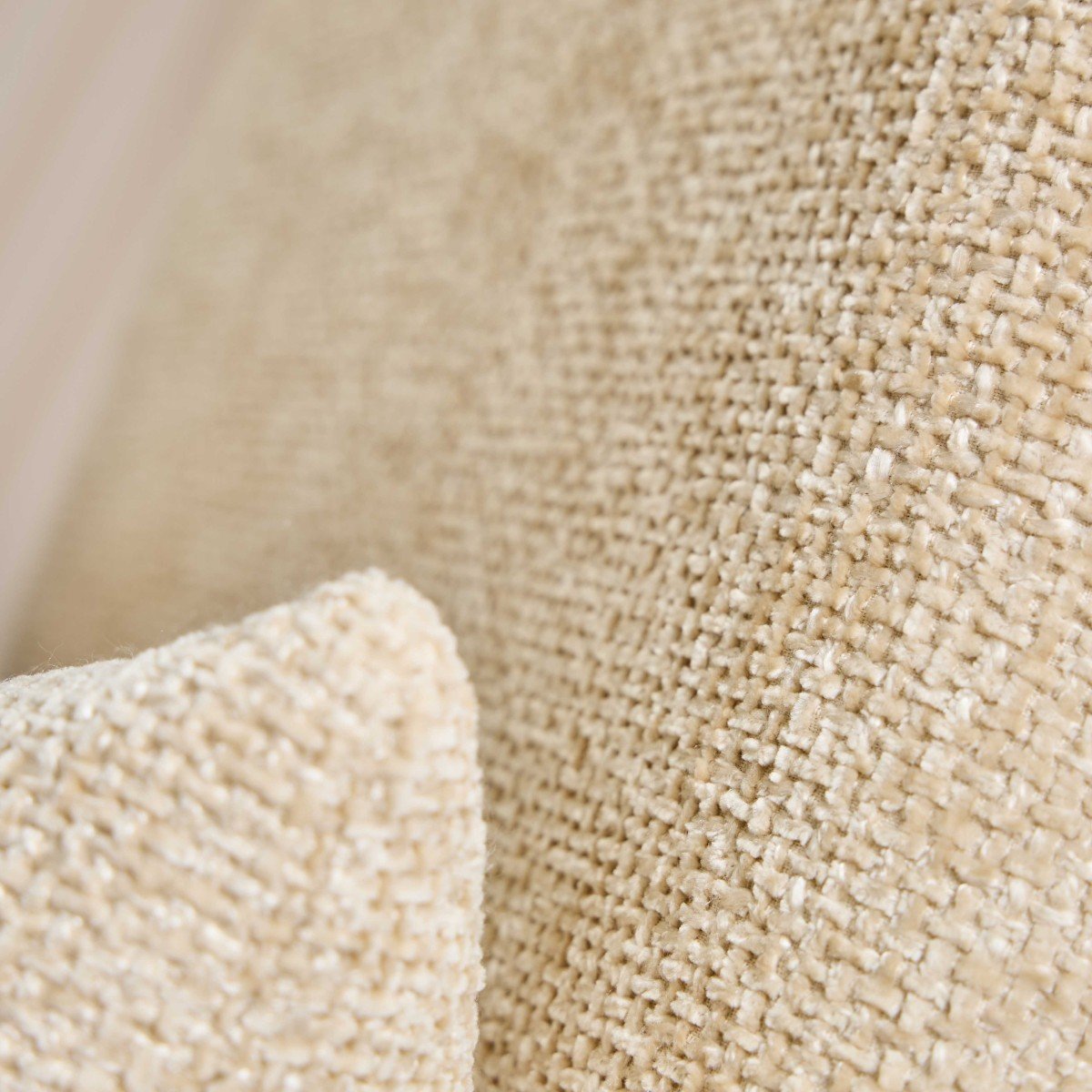 Fauteuil en tissu ALFRED marron, CALICOSY