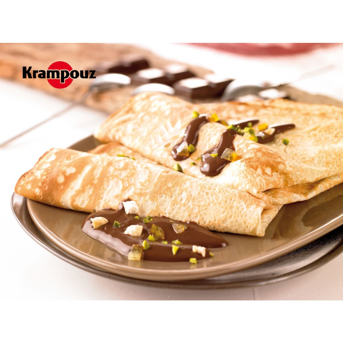 Crêpière CEBPA4AO BILLIG vert, KRAMPOUZ