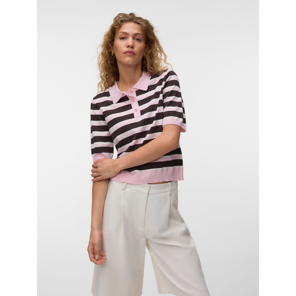 Pull En Maille parfait pink, VERO MODA
