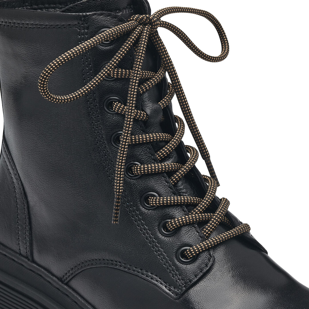 Boots à lacets noir, TAMARIS