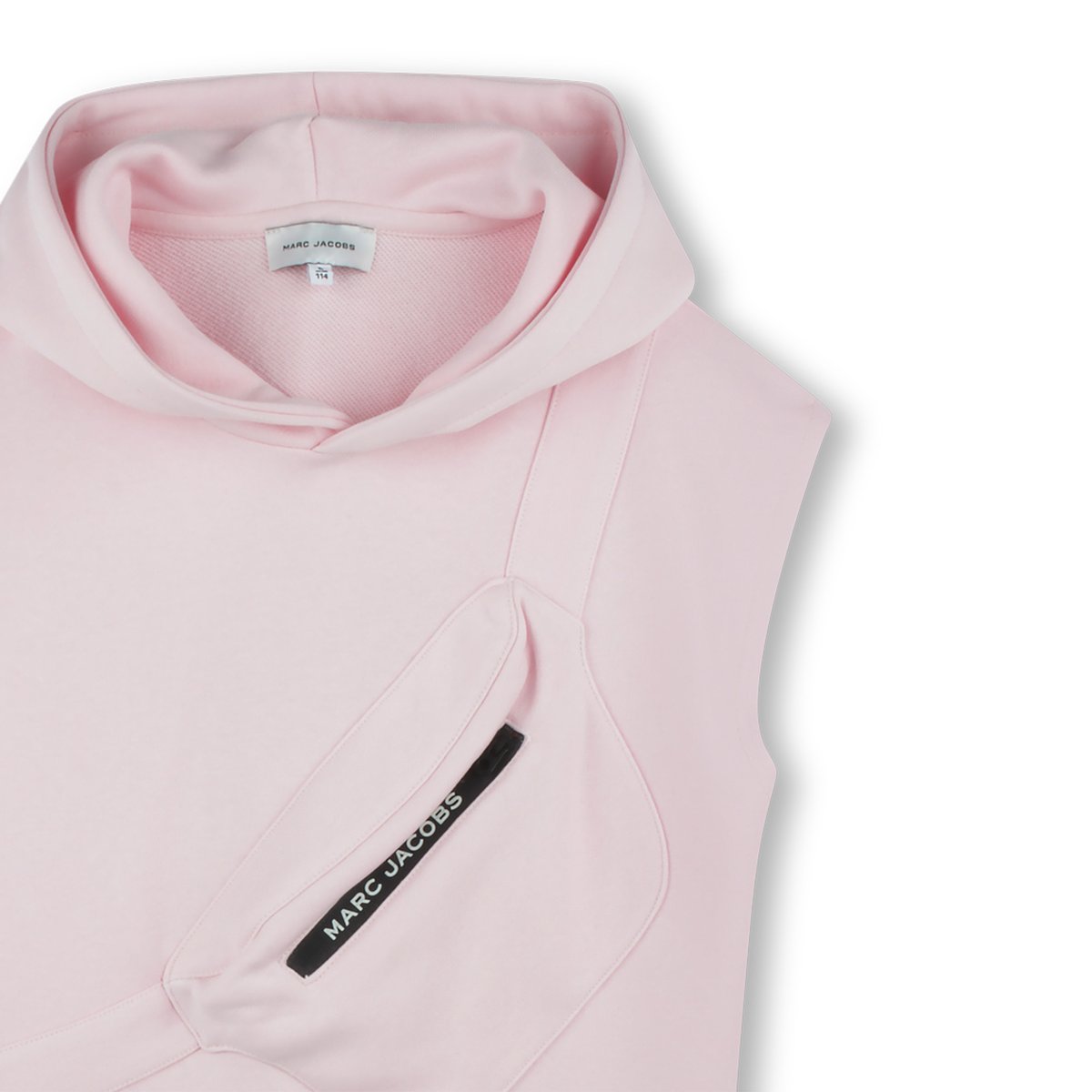 Robe à capuche sans manches rosee, MARC JACOBS
