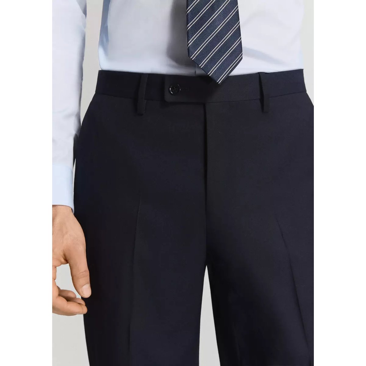 Pantalon costume Milán slim-fit bleu marine, MANGO MAN