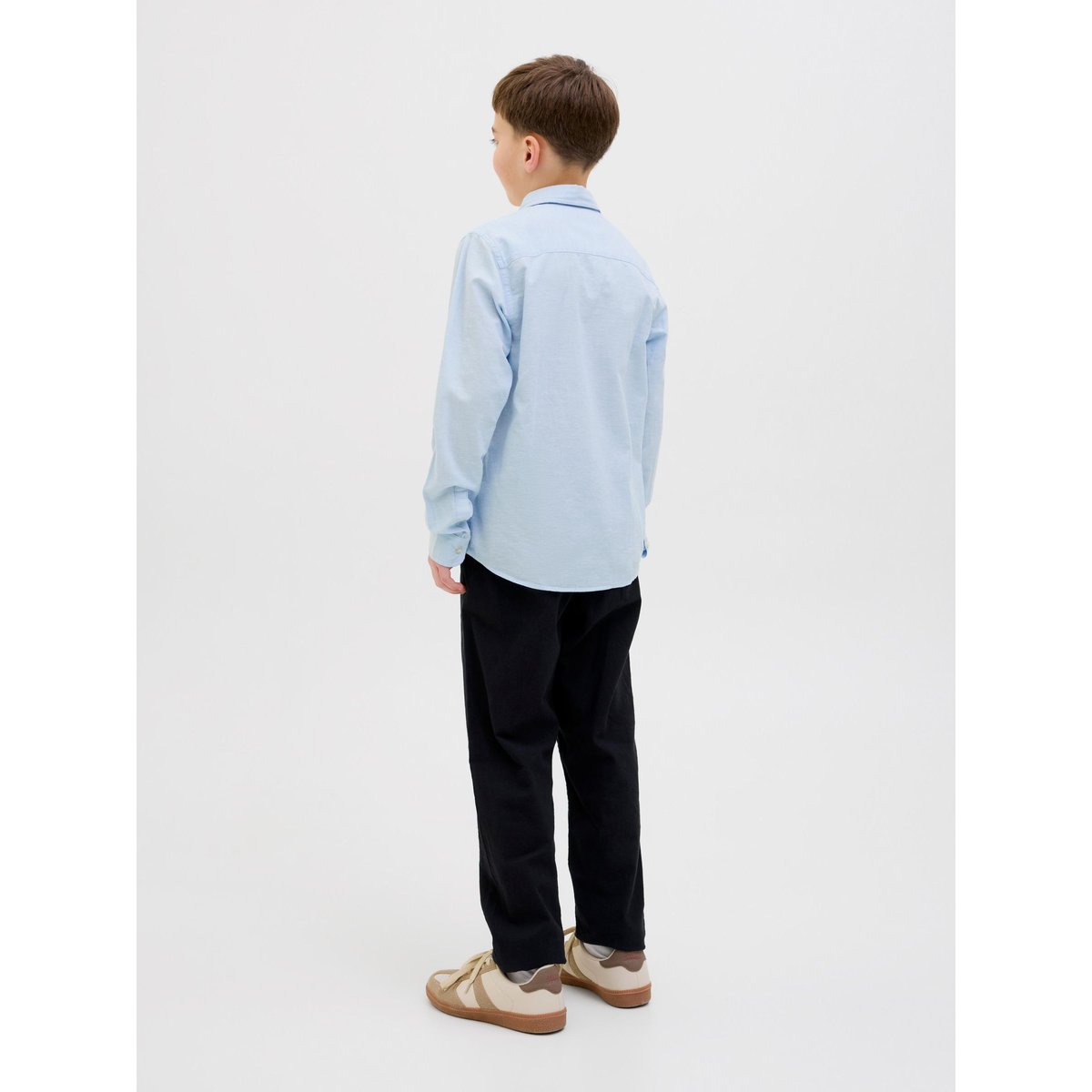 Chemise chambray blue, JACK & JONES JUNIOR