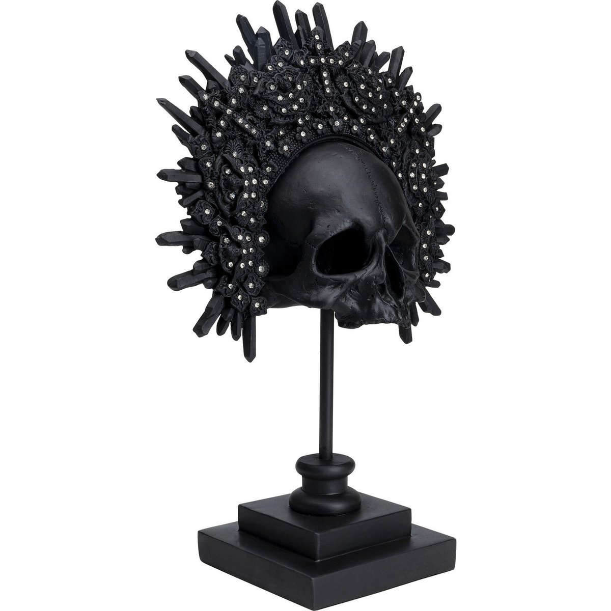 Déco crâne couronne noir, KARE DESIGN