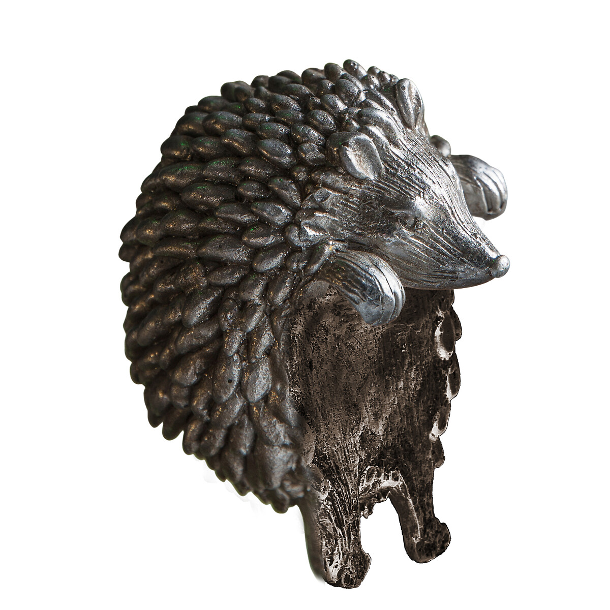 Set of 2 Hedgehog Pot Hangers silver-coloured, ÉDITÉ