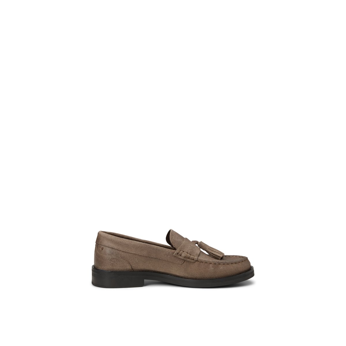 Mocassins modèle Michael en cuir velours ciré marron, MARC O'POLO