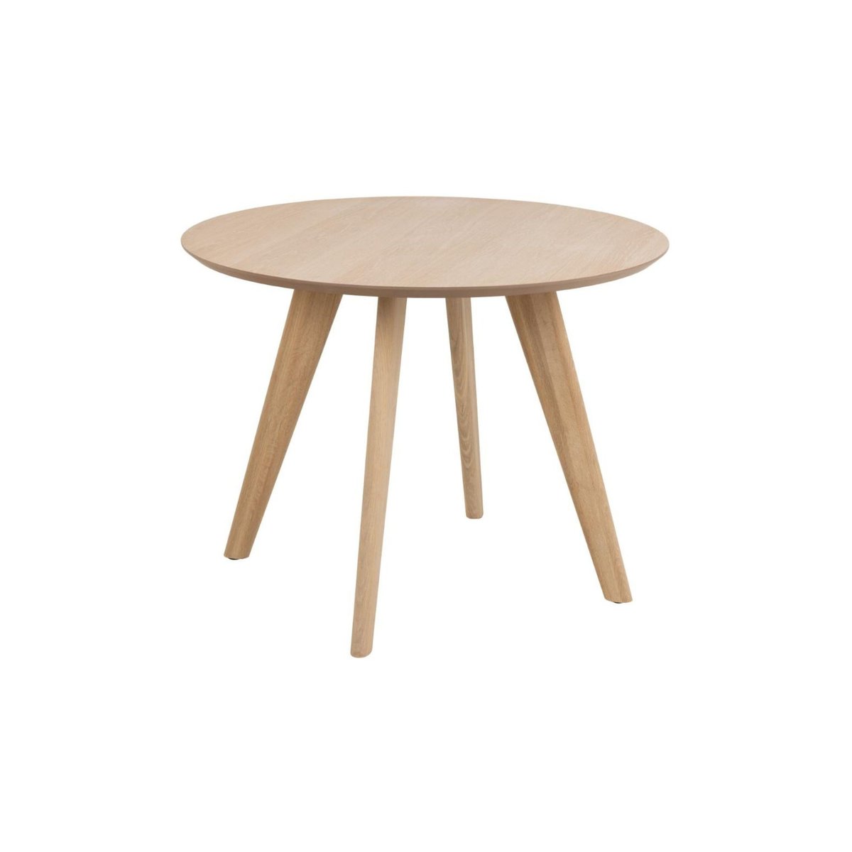 Table de salle à manger chêne blanchi L100 4 personnes - TIWI bois clair, HELLIN, DEPUIS 1862