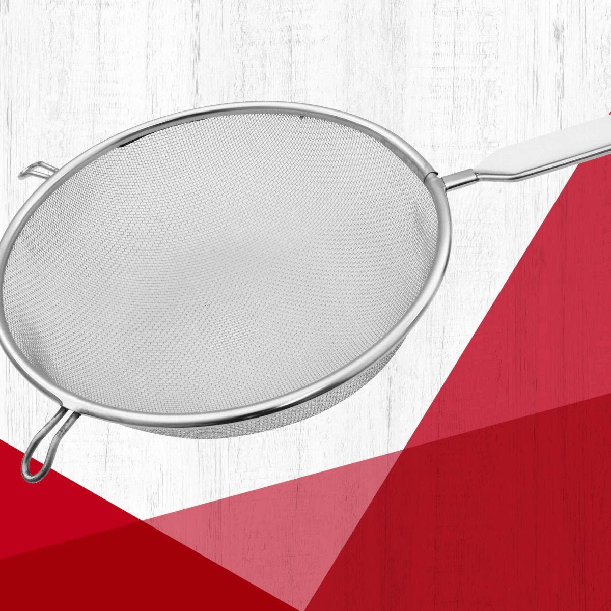 Set de 2 ustensiles de cuisine passoire en inox BASIC gris, FACKELMANN