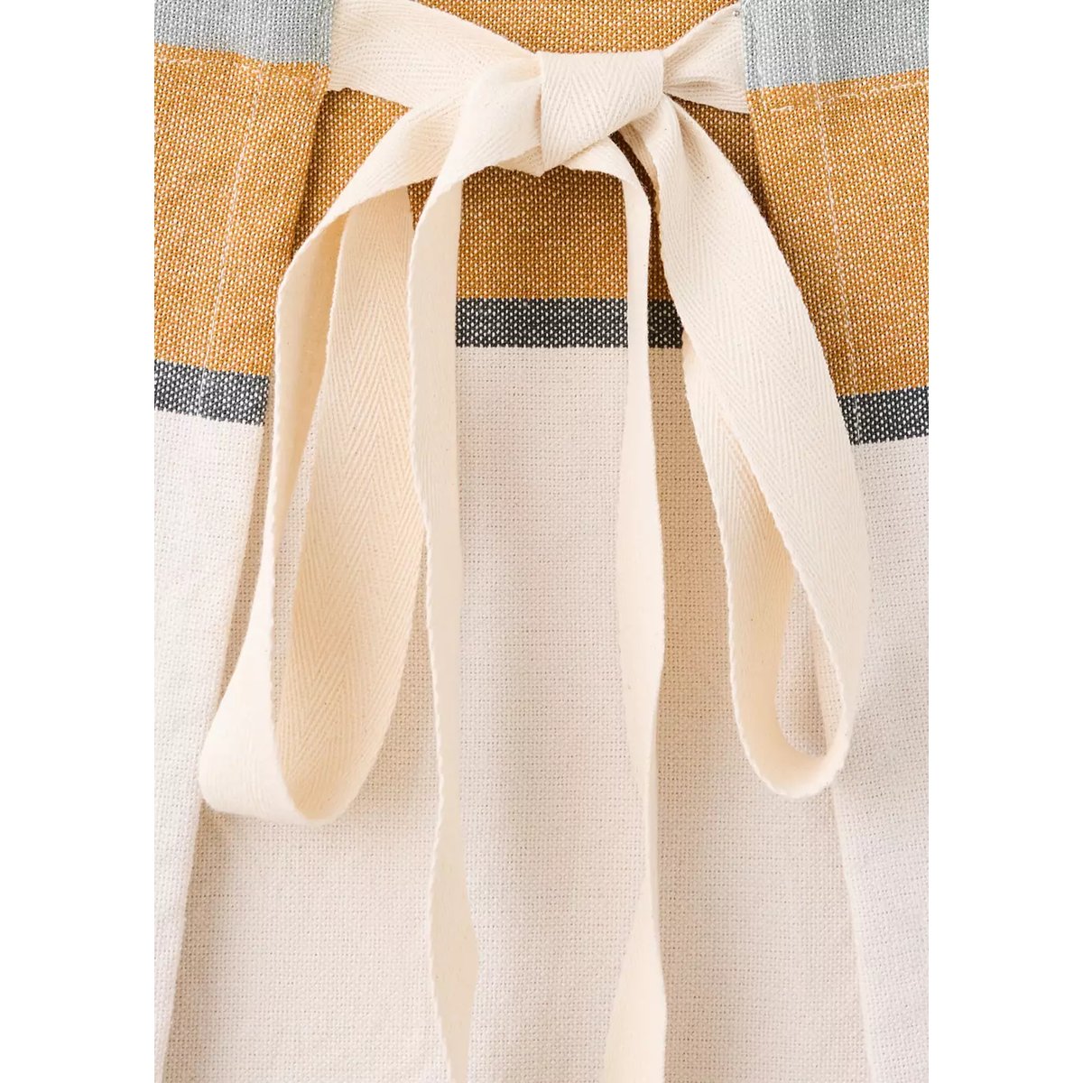 Tablier coton rayures tabac, MANGO HOME