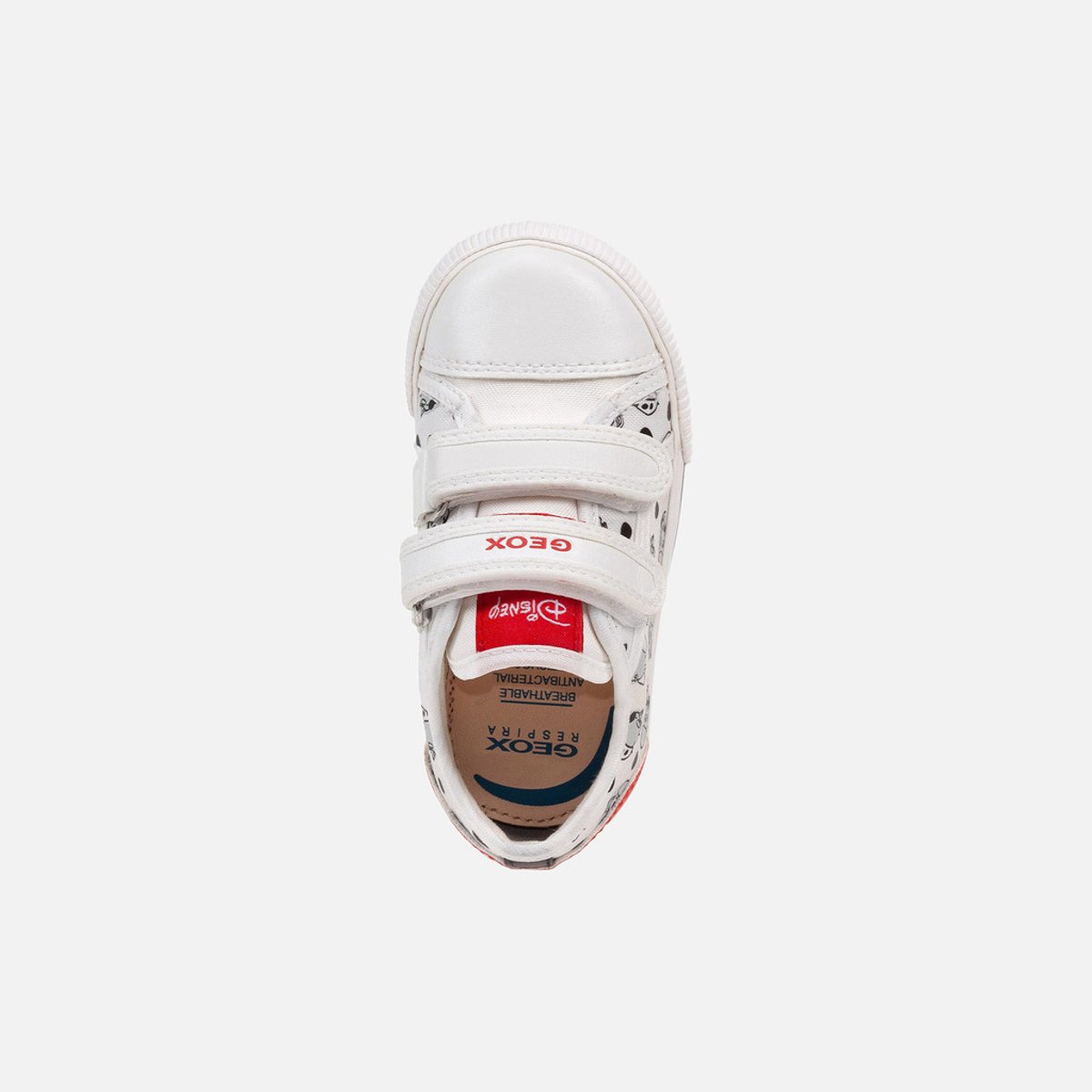 Baskets Disney  B KILWI blanc/rouge, GEOX