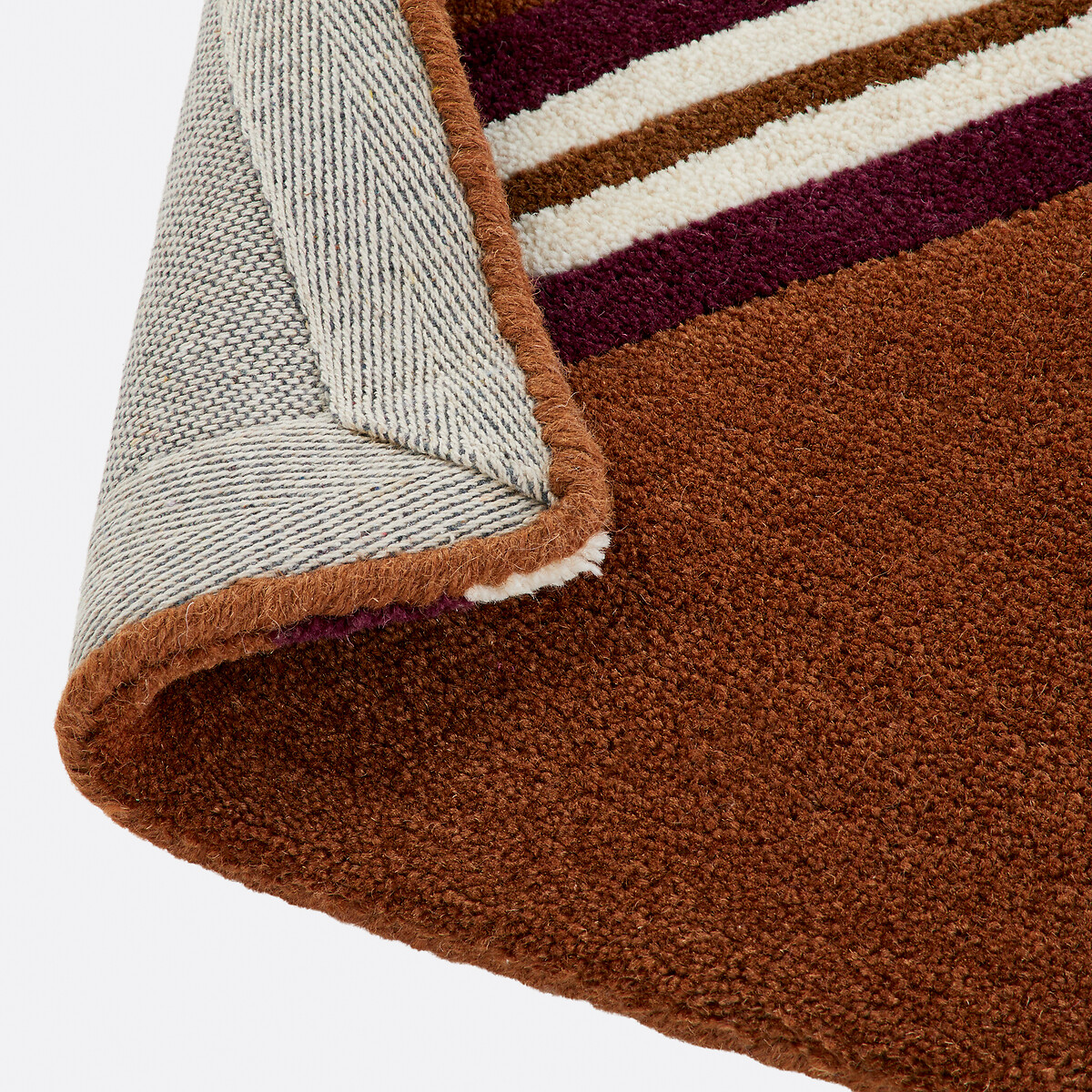 Teppich Georgio, 100% Wolle karamell, LA REDOUTE INTERIEURS