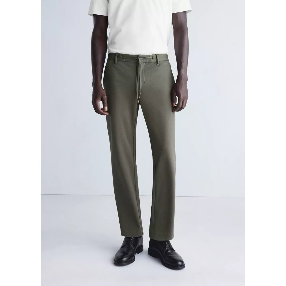 Pantalon slim fit comfort Thermolite® marron moyen, MANGO MAN