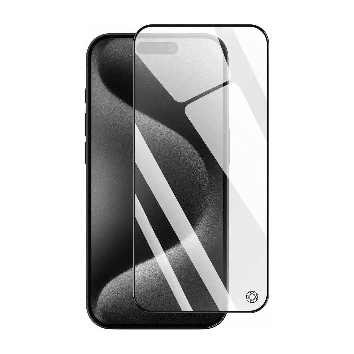 Protège écran iPhone 16 Pro Max couleur unique, FORCE GLASS