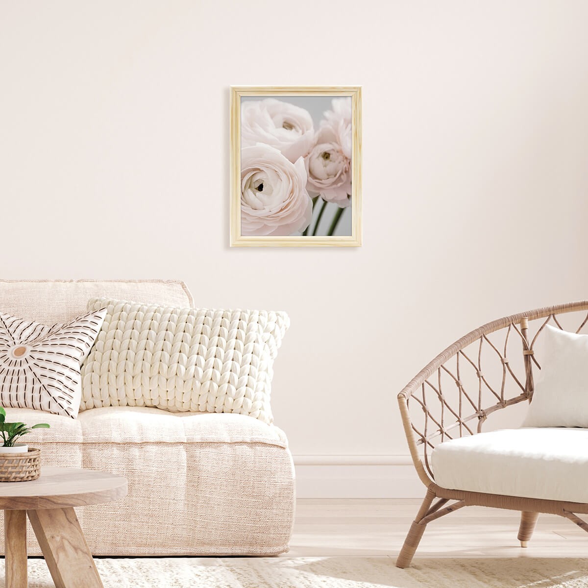 Cadre Photo En Bois Massif Fsc CIRCEE AUTHENTIC bois brut, CEANOTHE