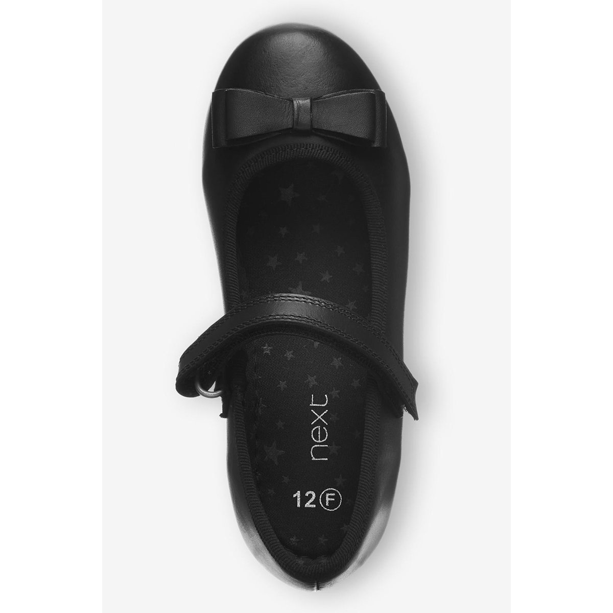 Babies En Cuir Avec Nœud black, NEXT