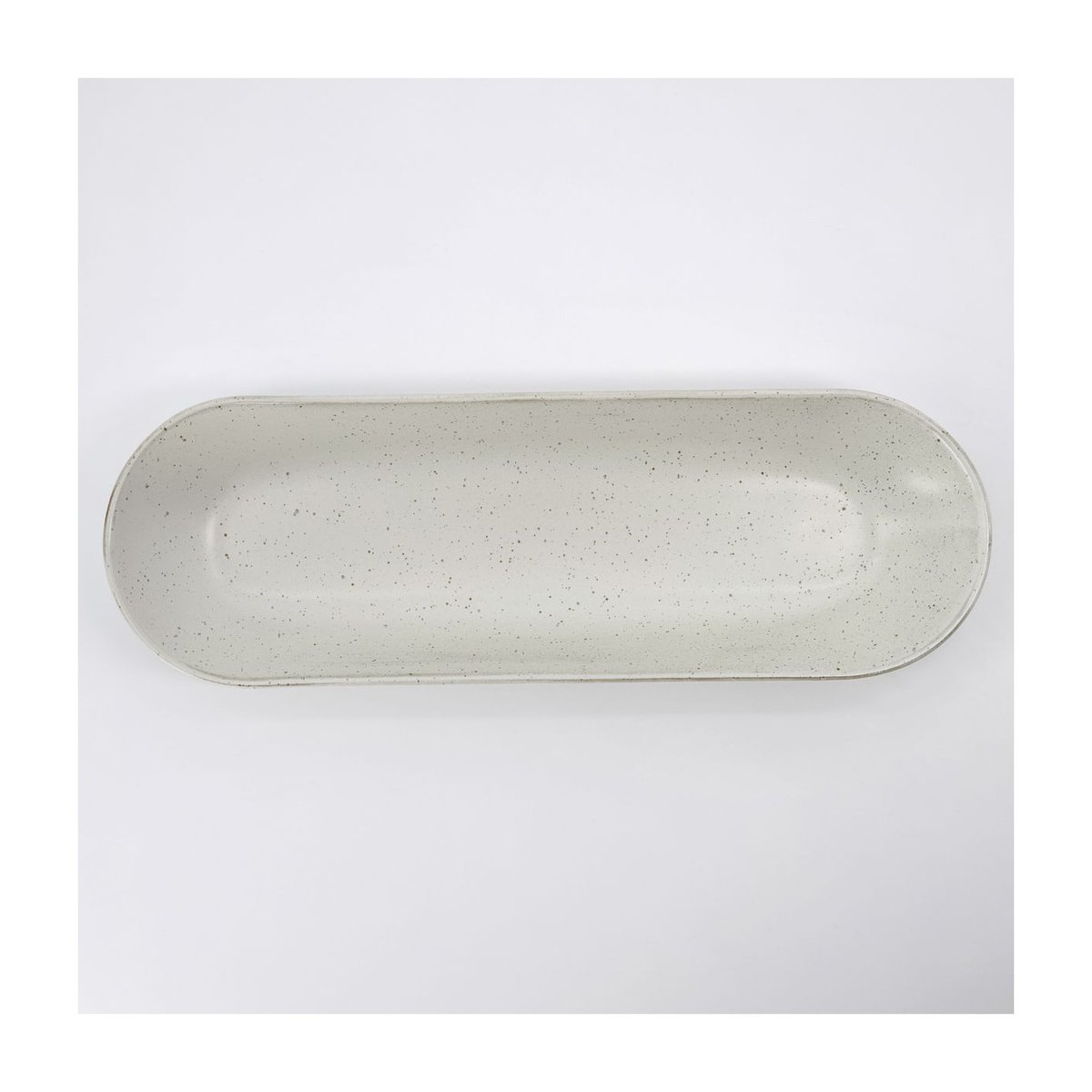 Plat de Service 12 x 35 cm Pion blanc, HOUSE DOCTOR