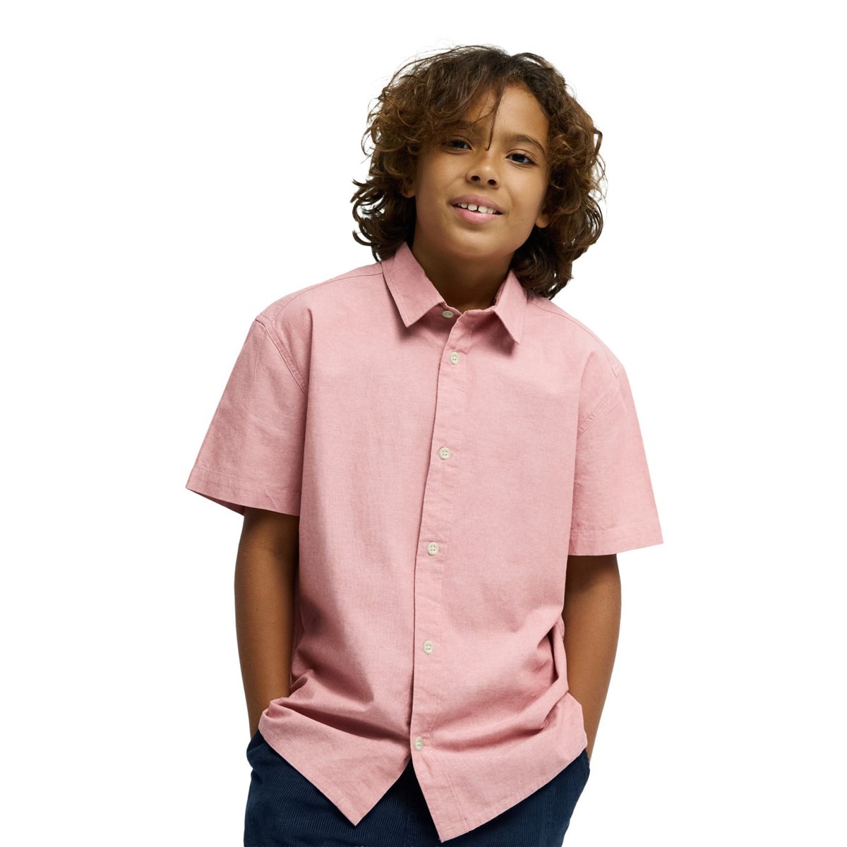 Chemise manches courtes DRUMFINS rose desert sand, QUIKSILVER