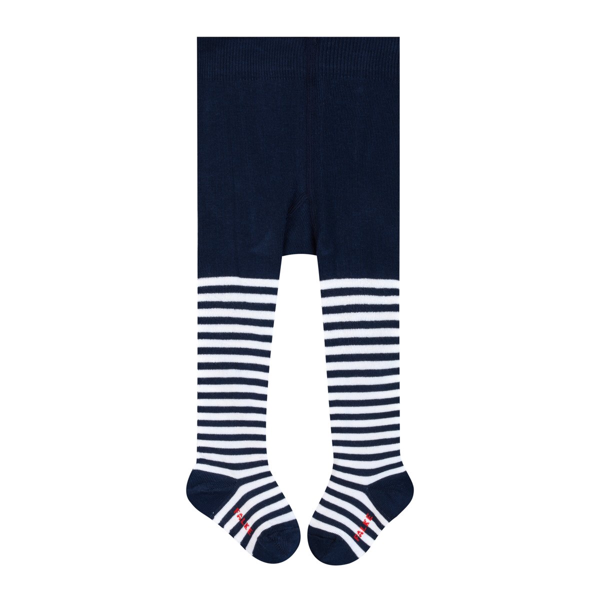 Collant Stripe Opaque bleu marine, FALKE