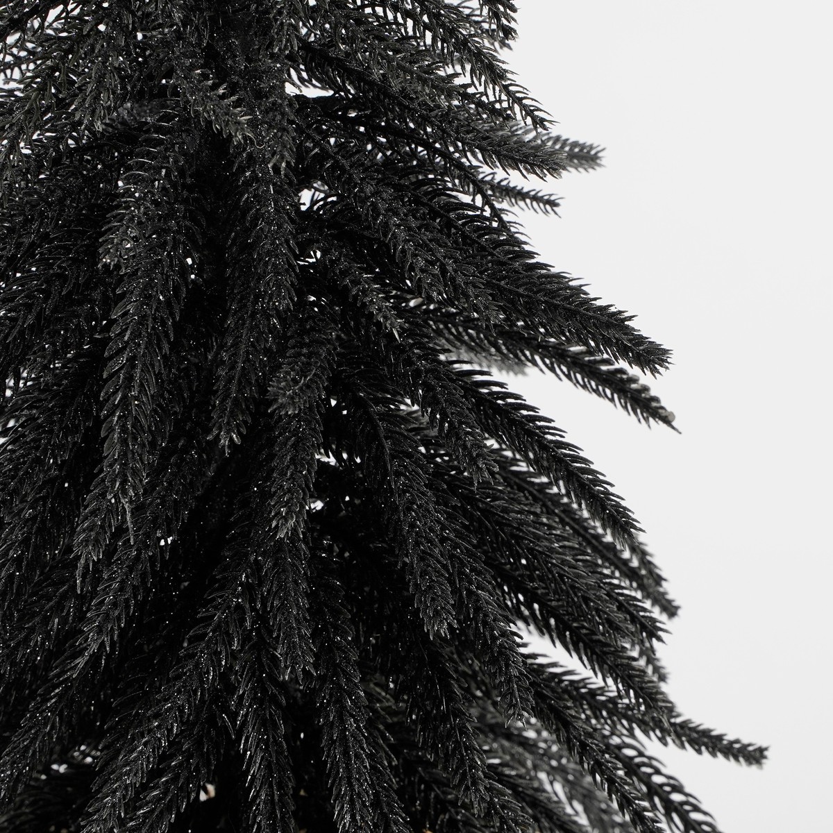 Sapin de Noël décoratif noir, HOUSE OF SEASONS