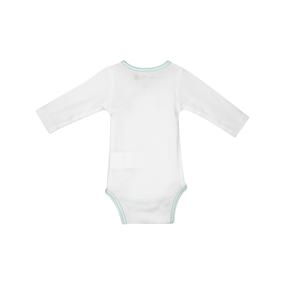 Lot de 2 bodies jef manches longues naissance bleu, SUCRE D'ORGE
