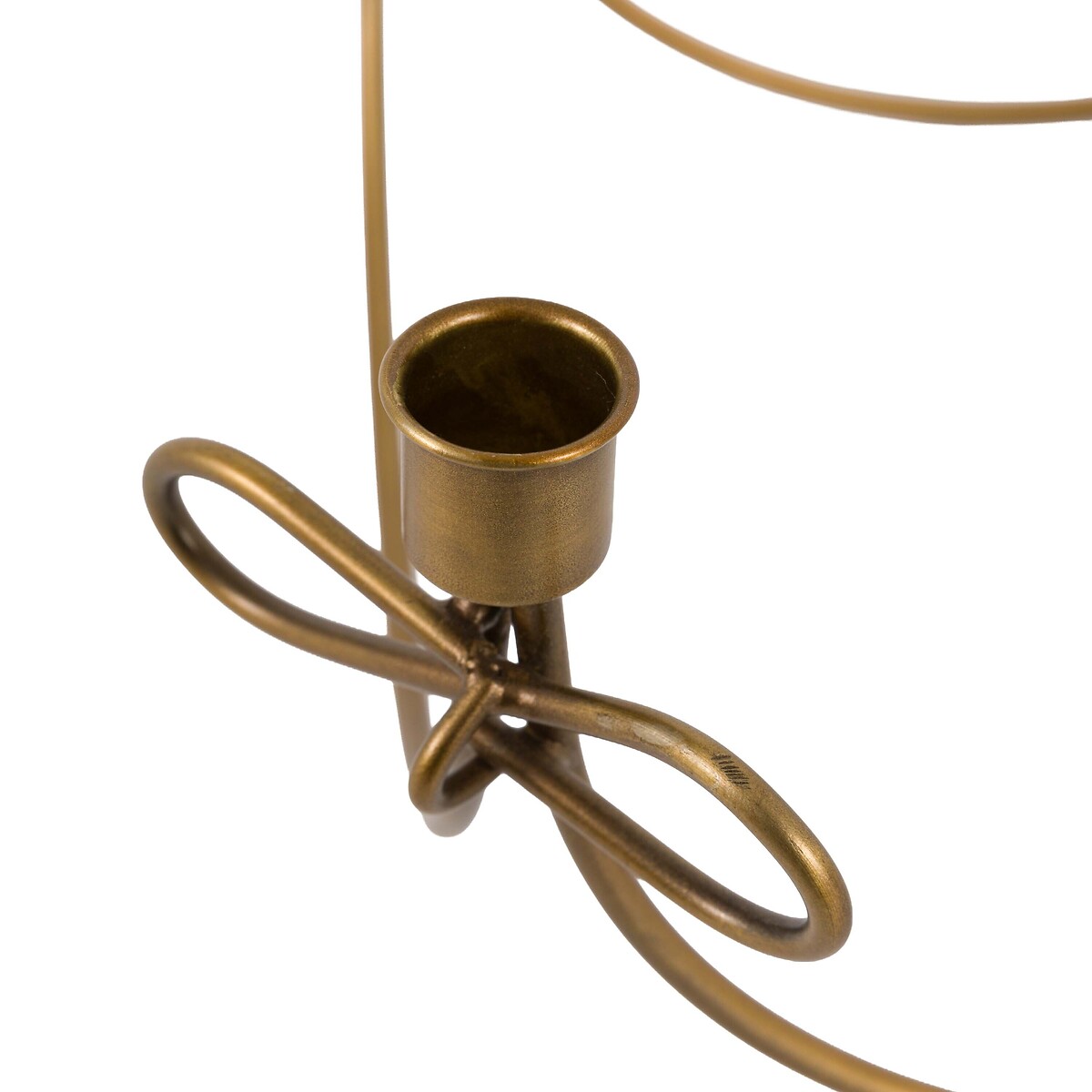 Heritage Bow Candle Holder in Gold gold-coloured, ÉDITÉ
