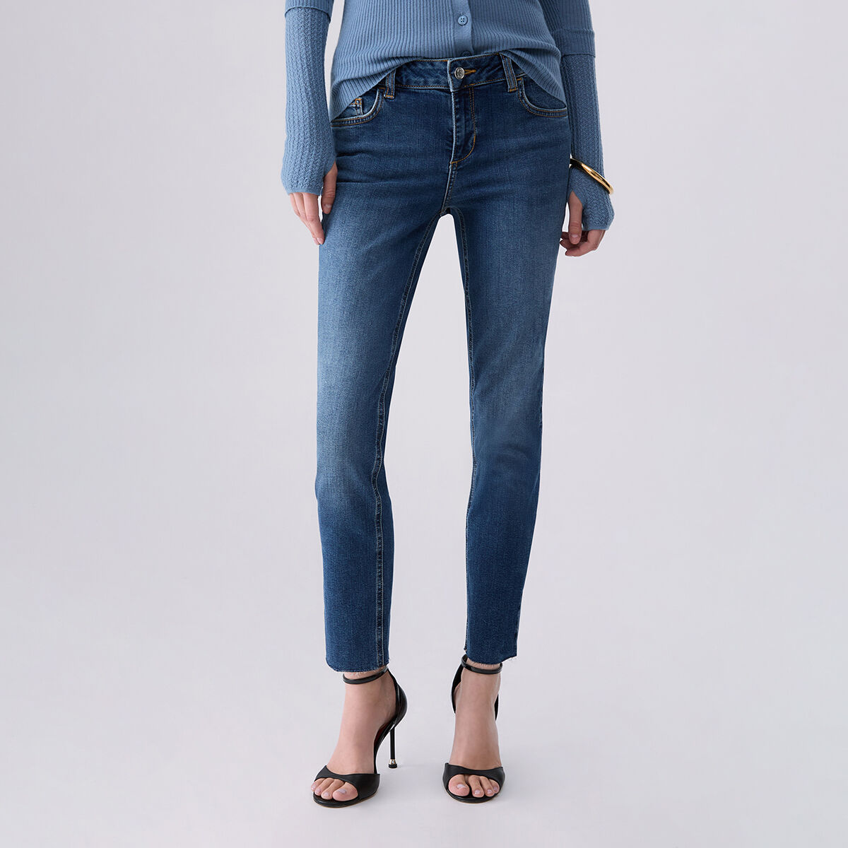 Jean skinny Amazing Fit denim bleu, LIU JO