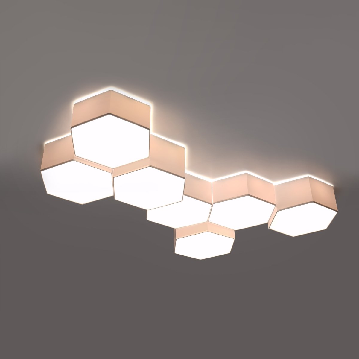 Plafonnier PVC Blanc E27 2 Sunde 13 blanc, EDEN