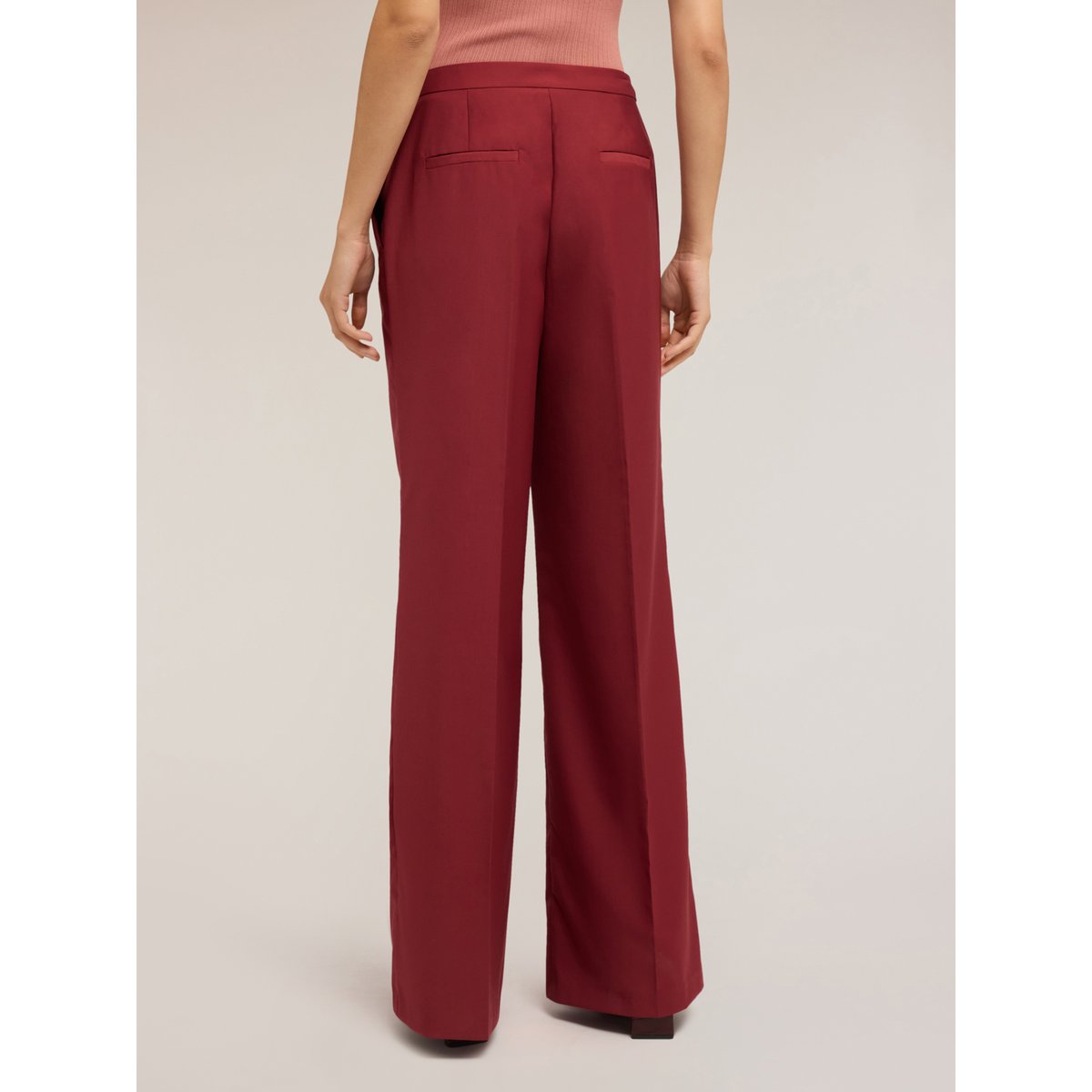 Pantalon large burgundy, MOTIVI
